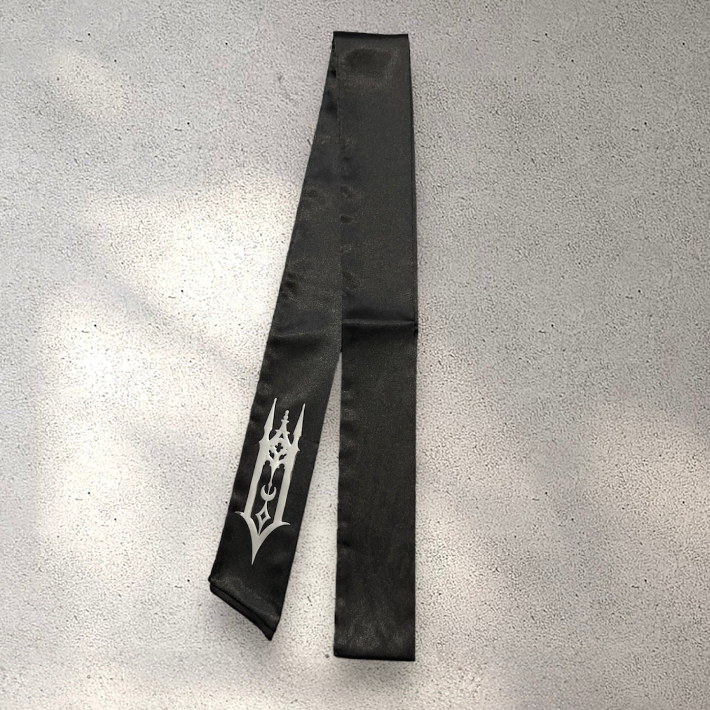 Hair Bow - hair ribbon - Cathedral window - Sword - Key