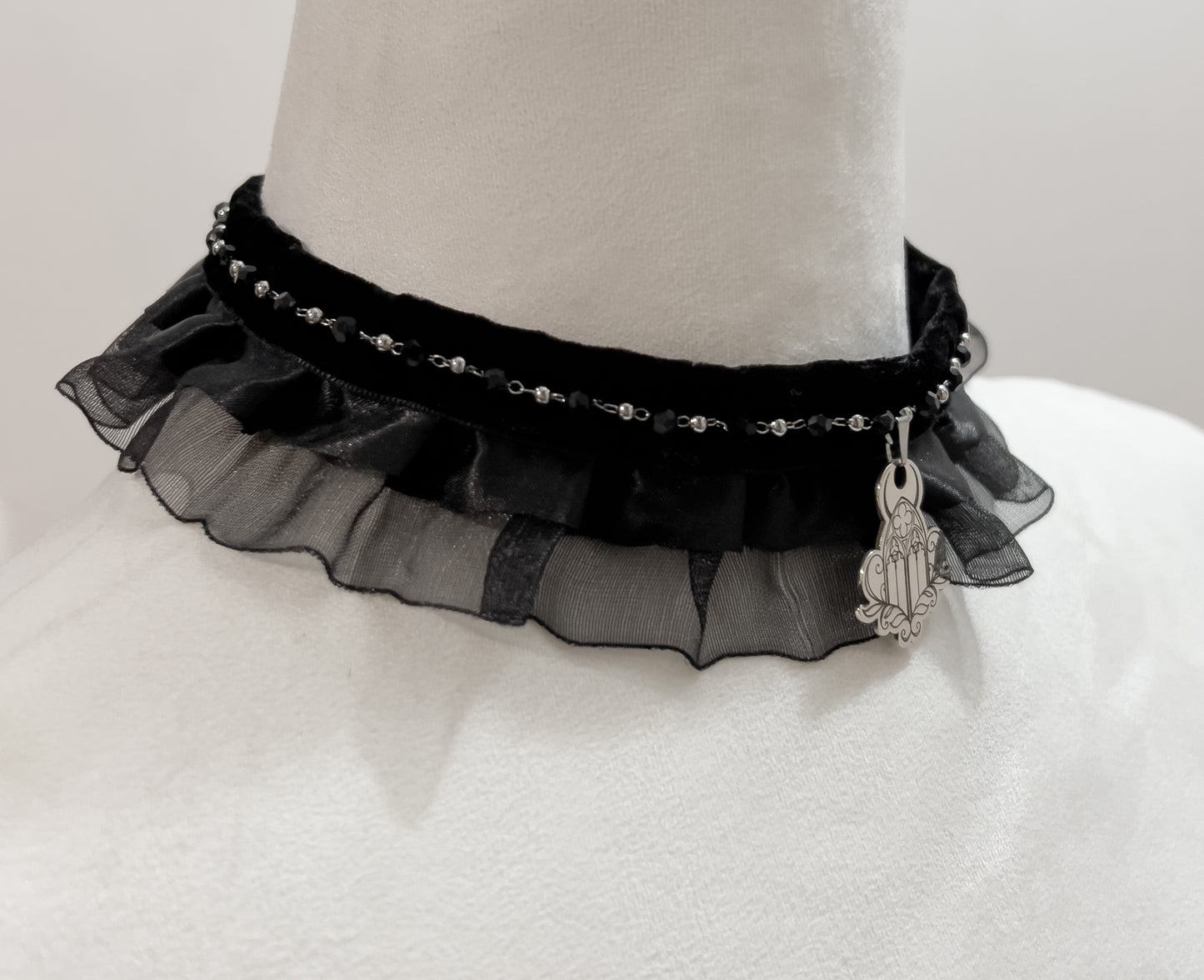Choker "Cathedralis" Necklace in 925 silver - Gothic Cathedral Jewelry