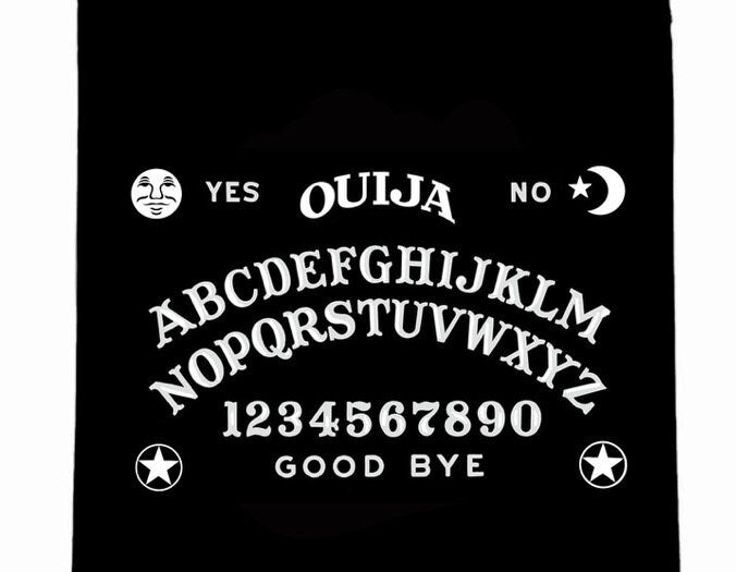 Ouija board tote bag