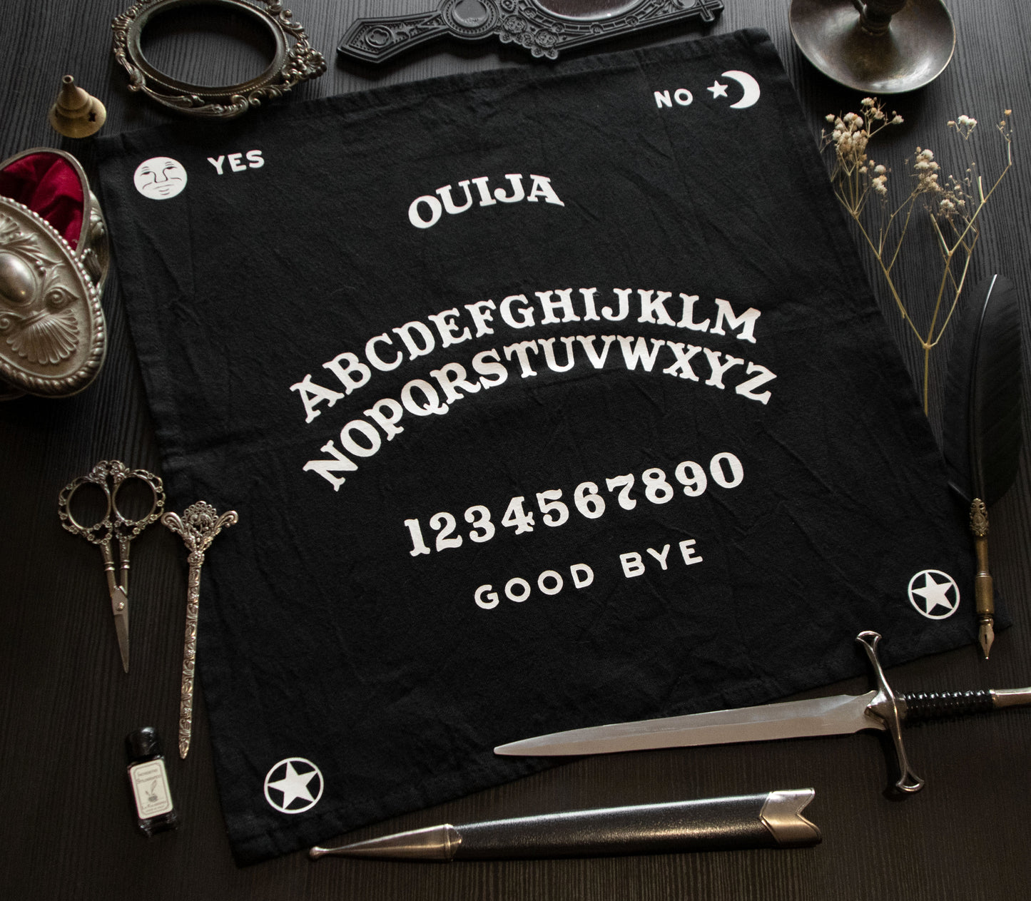 Ouija board Altar Cloth (White version)