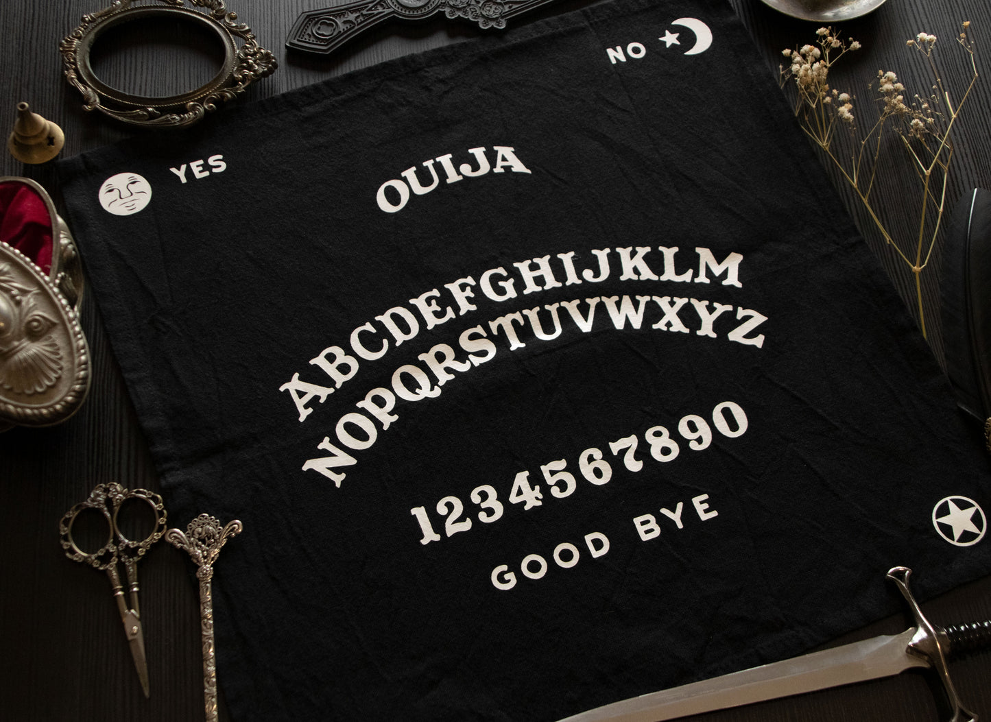 Ouija board Altar Cloth (White version)