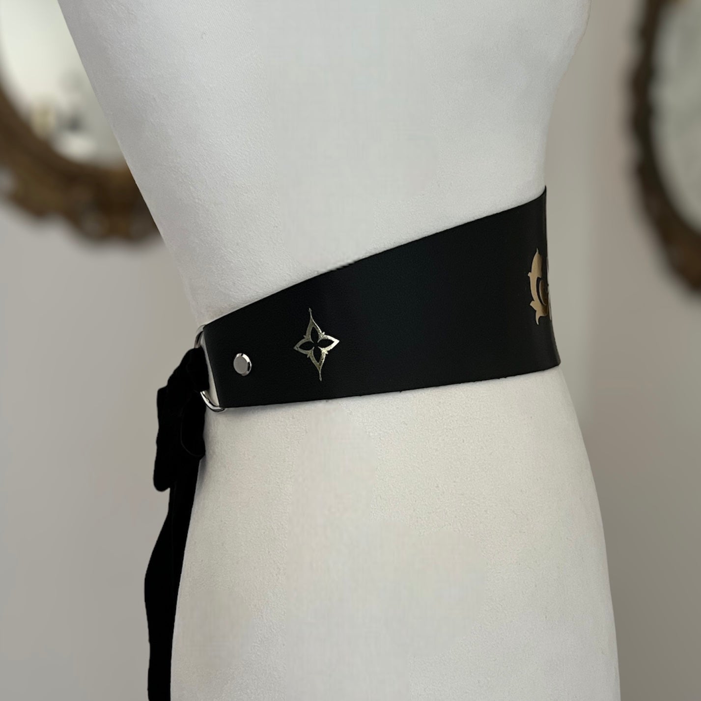 Victorian Gothic Cathedral window belt