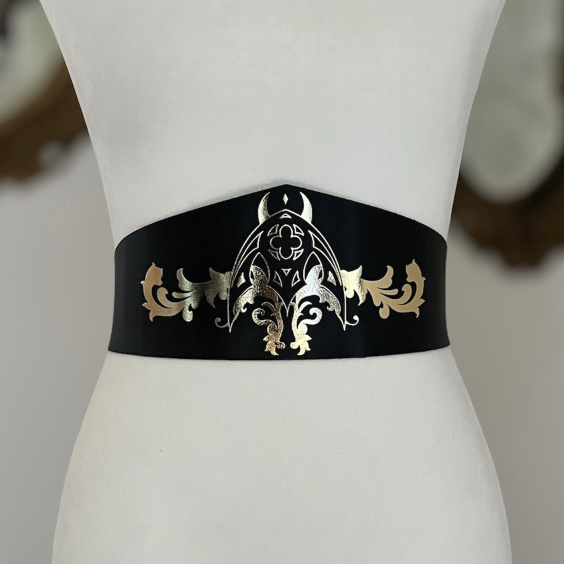 Victorian Gothic Cathedral window belt