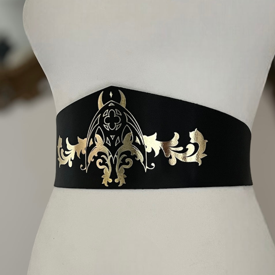 Victorian Gothic Cathedral window belt