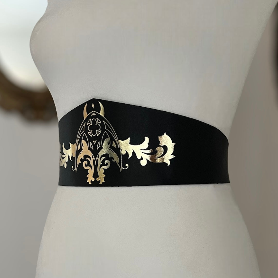 Victorian Gothic Cathedral window belt