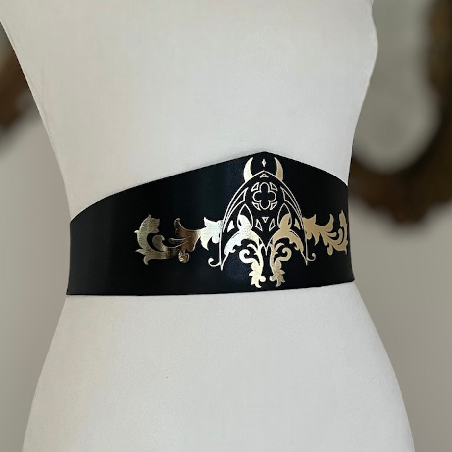 Victorian Gothic Cathedral window belt