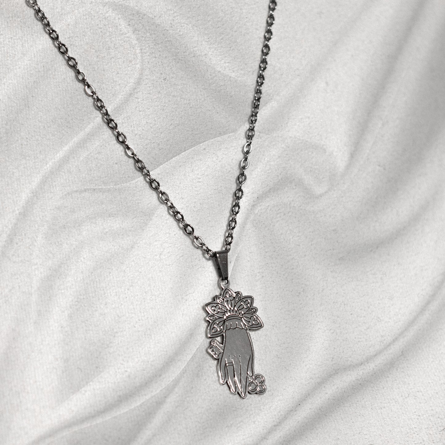 "Victoriana" Necklace in 925 silver (small size)