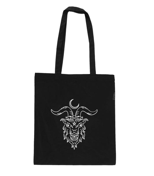 Shopping bag with Black Phillip