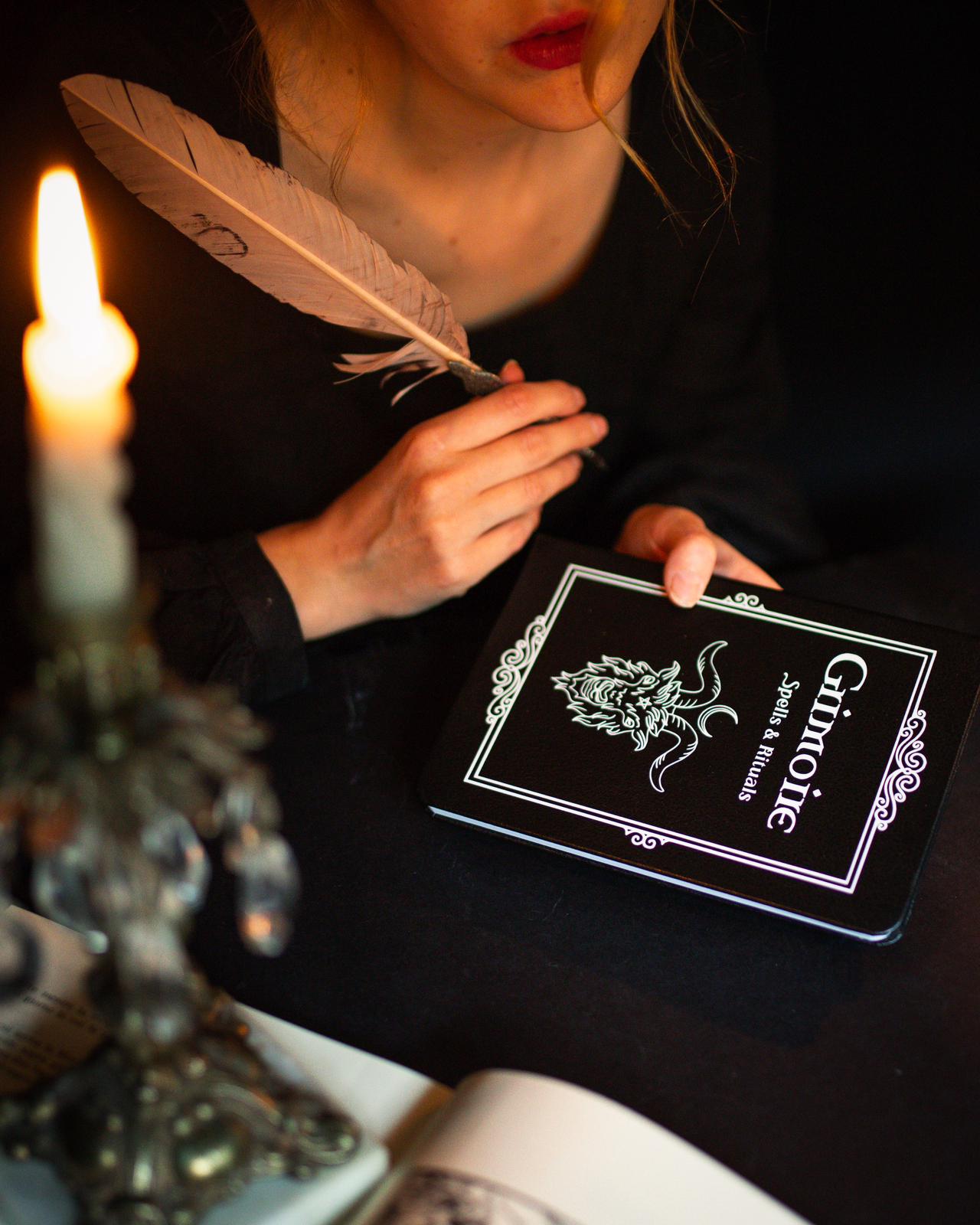 Book of Shadows with Black Phillip - Grimoire