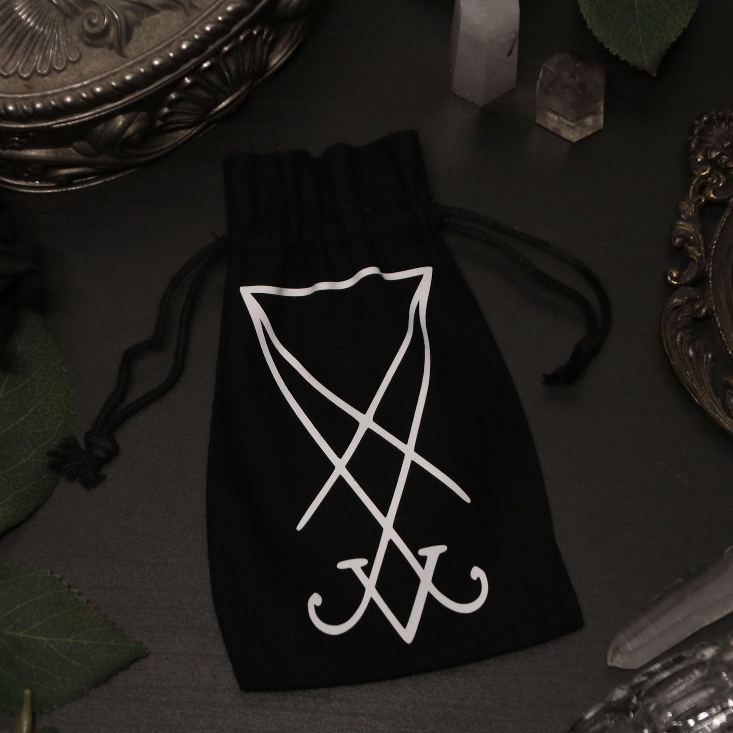 Esoteric little bag with Lucifer sigil