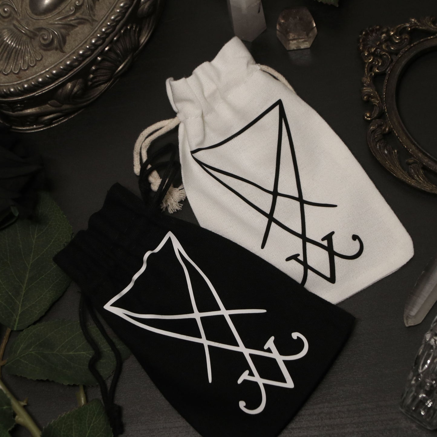 Esoteric little bag with Lucifer sigil