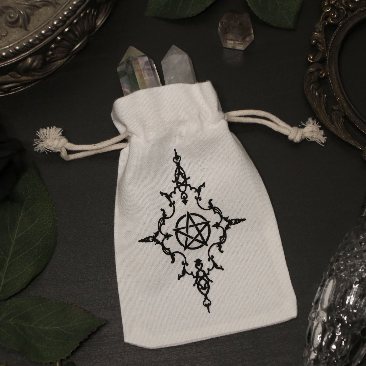 Esoteric little bag with Pentacles