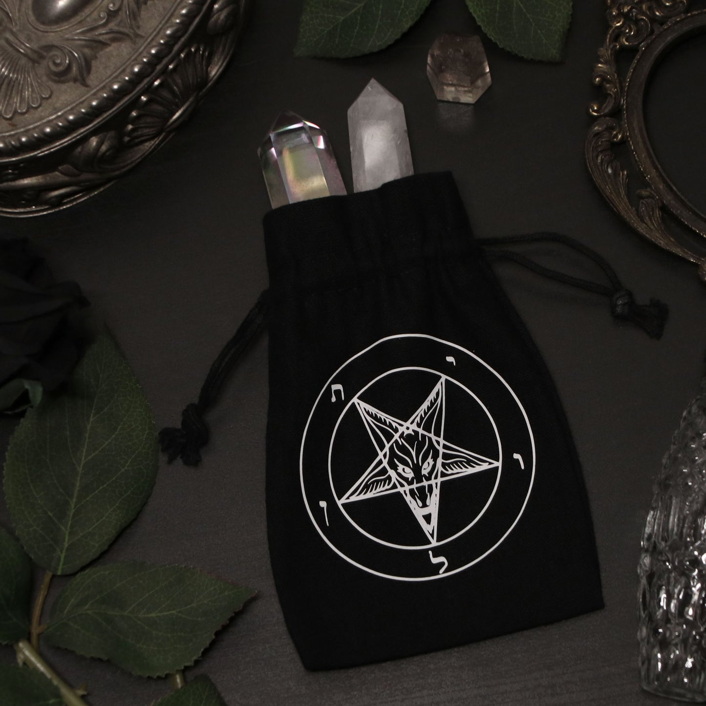 Esoteric little bag with Sigil of Baphomet