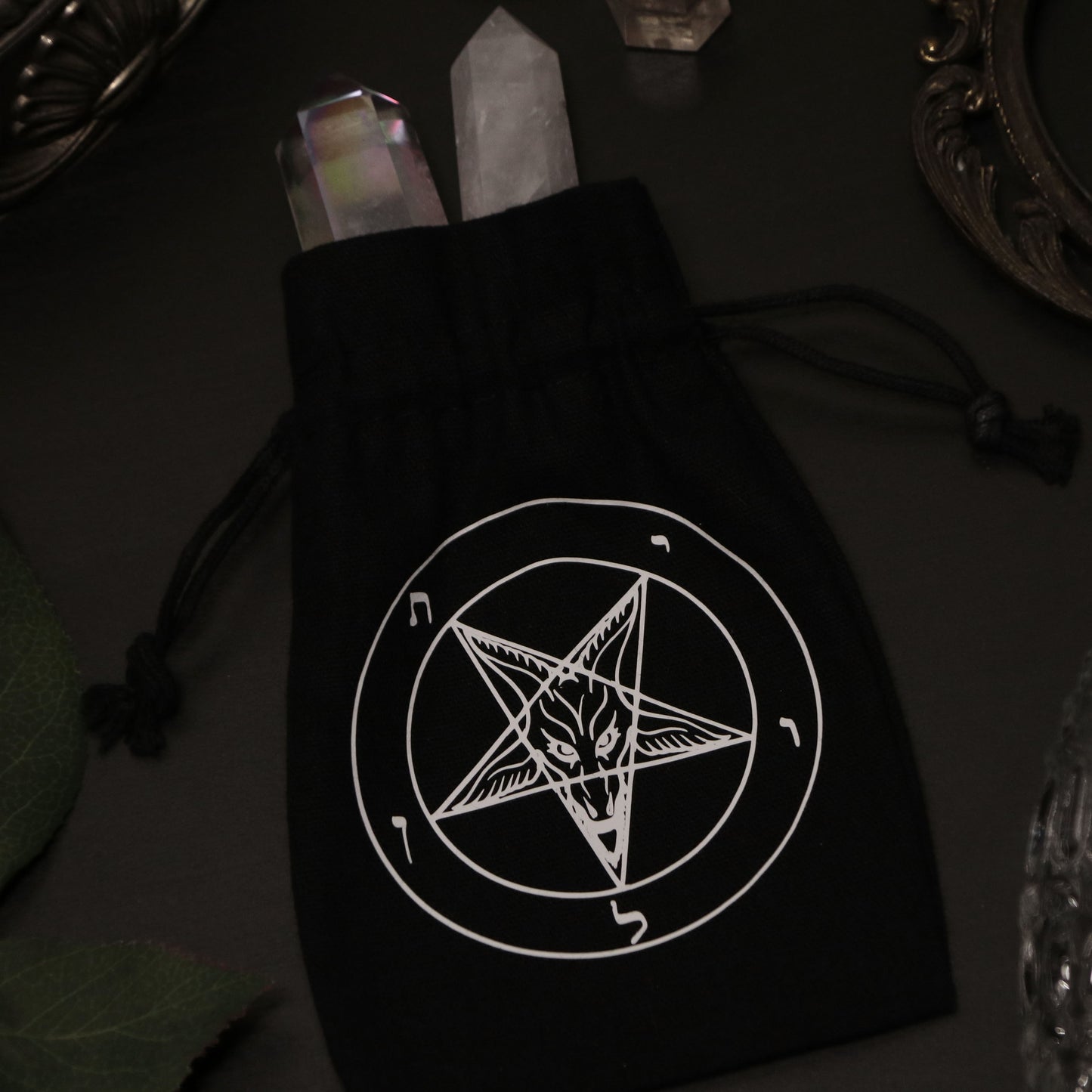 Esoteric little bag with Sigil of Baphomet