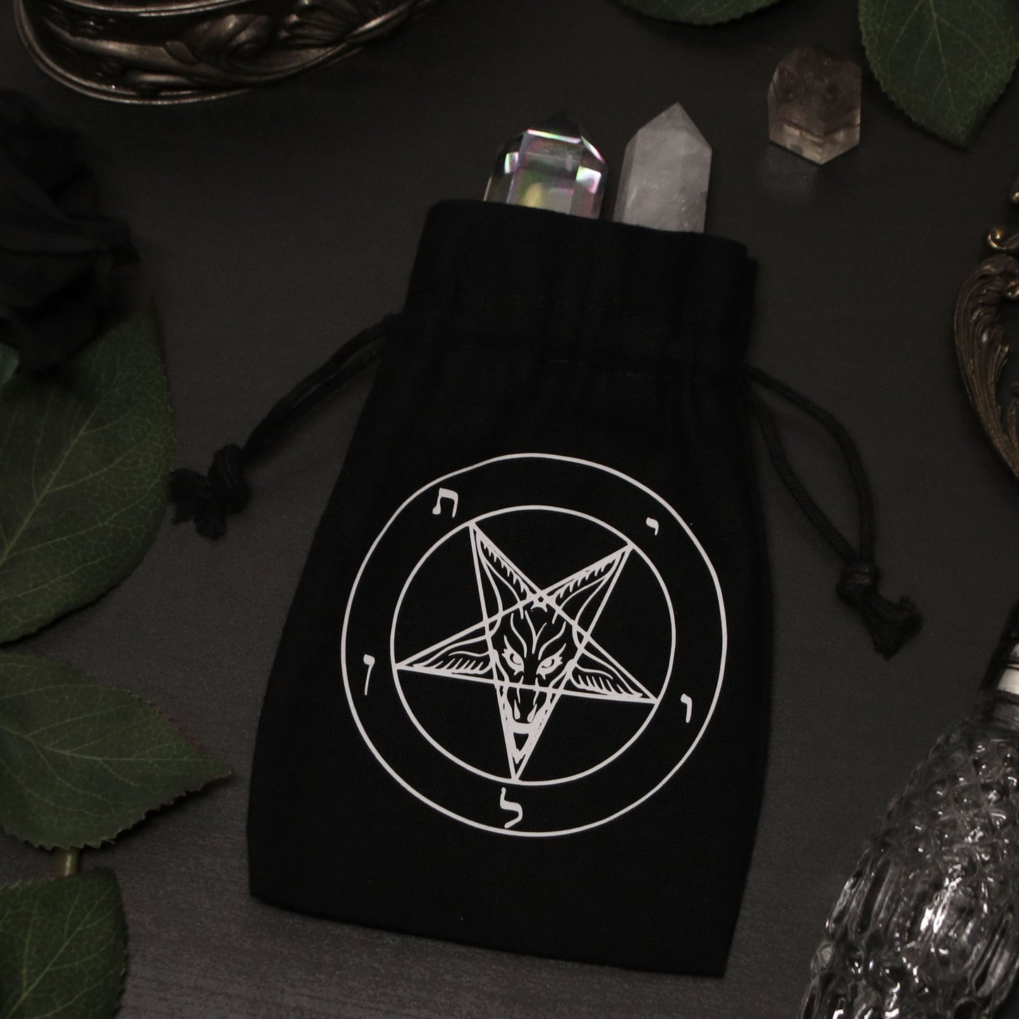 Esoteric little bag with Sigil of Baphomet