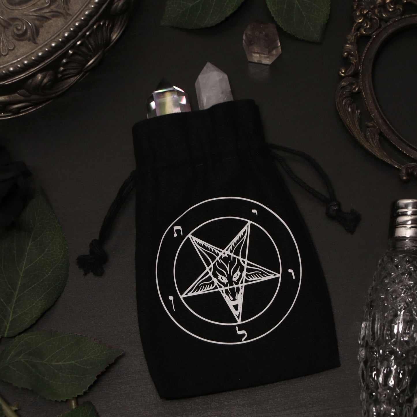 Esoteric little bag with Sigil of Baphomet