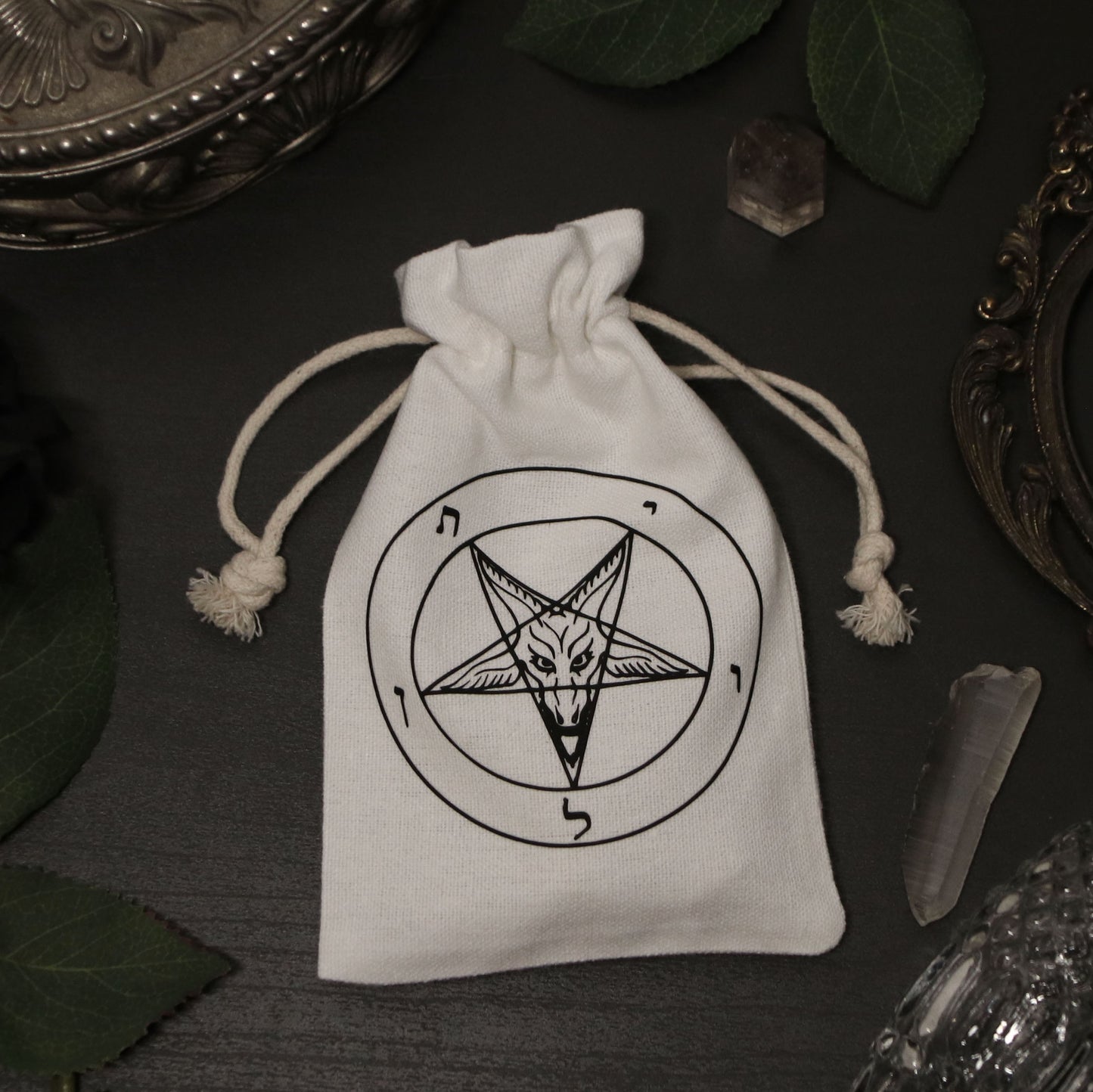 Esoteric little bag with Sigil of Baphomet