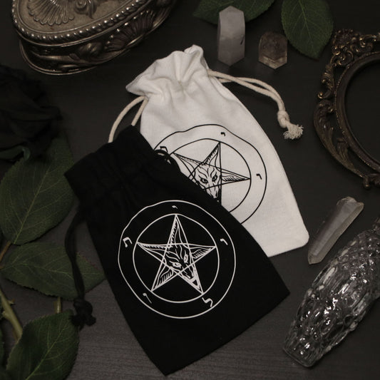 Esoteric little bag with Sigil of Baphomet