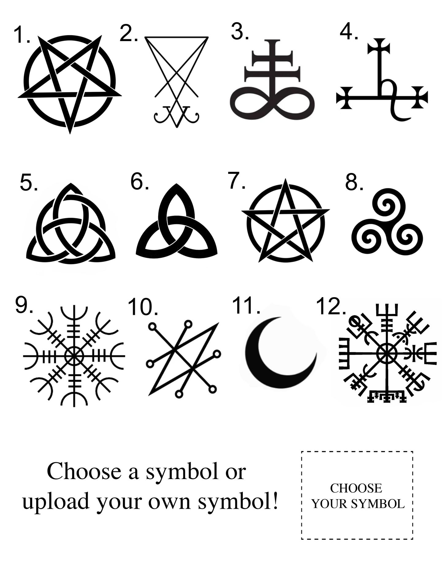 Custom and create your Book of Shadows