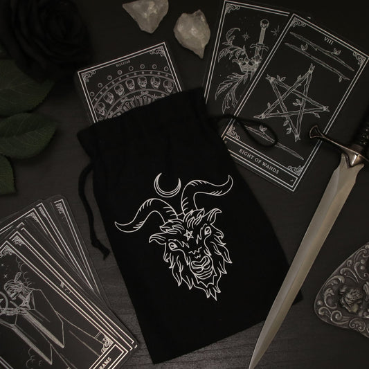 Tarot bag with Black Phillip