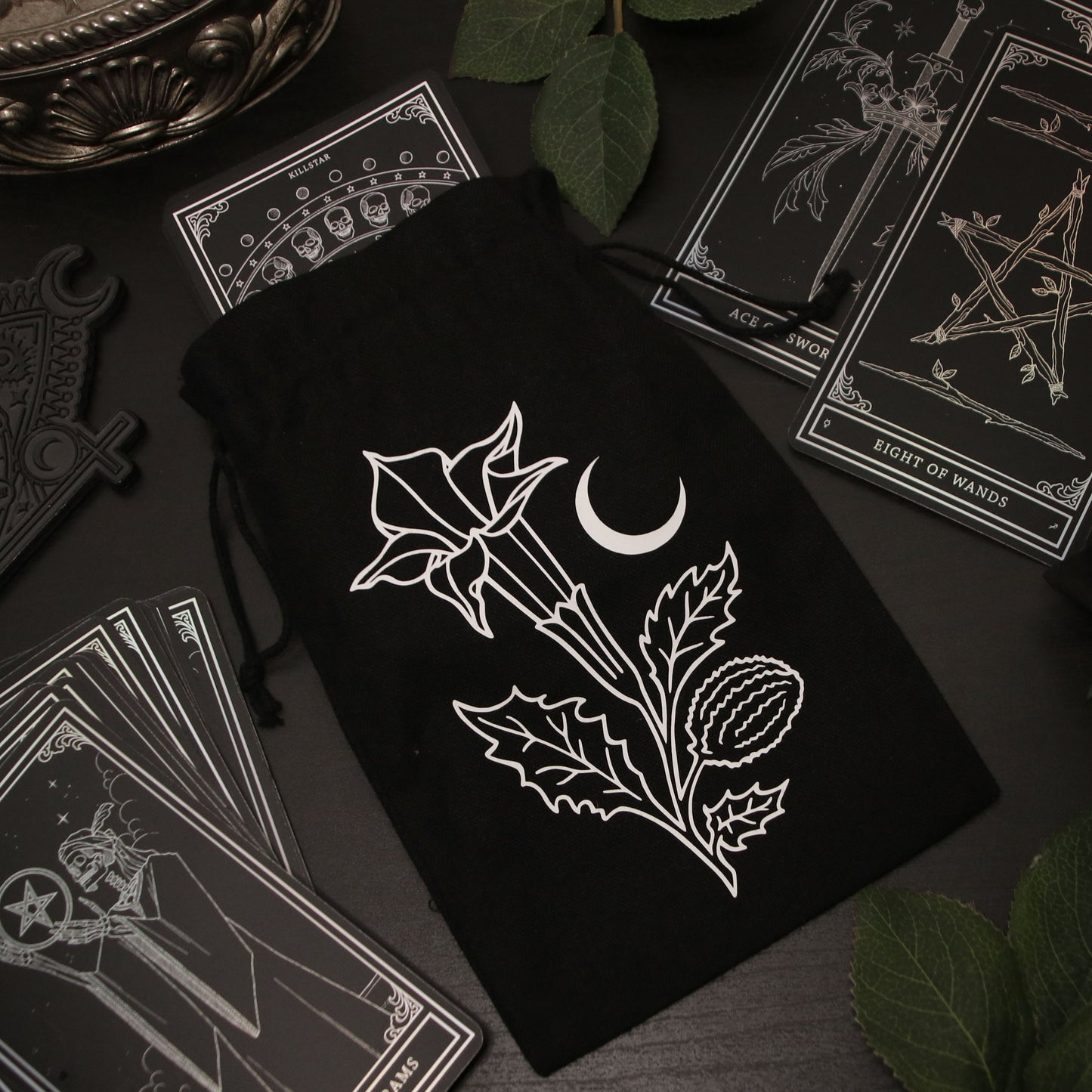 Tarot Bag with Datura Stramonium