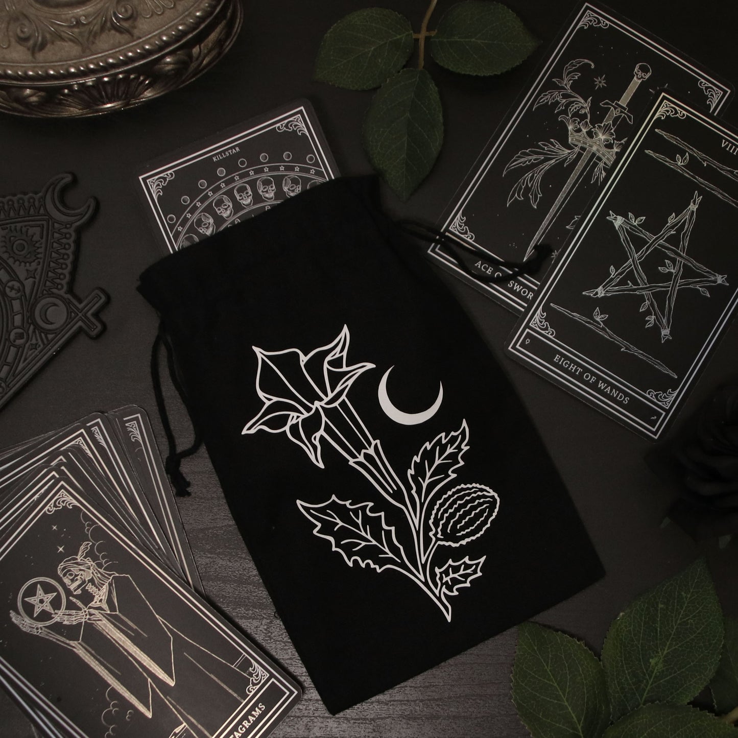 Tarot Bag with Datura Stramonium