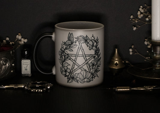 Witch mug - Magic mug that changes color