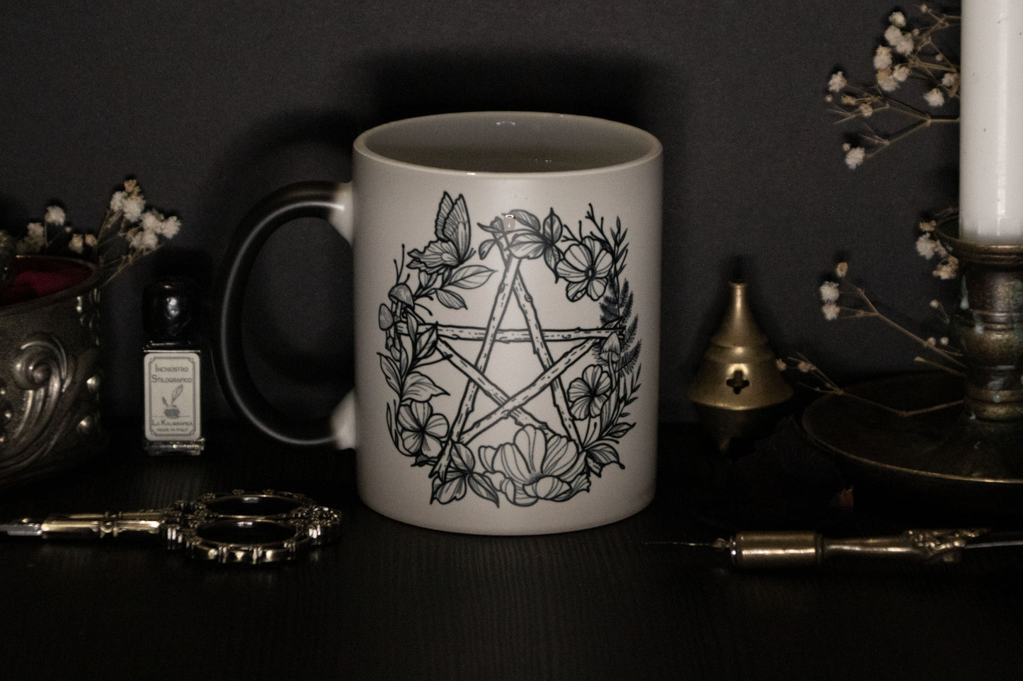 Witch mug - Magic mug that changes color