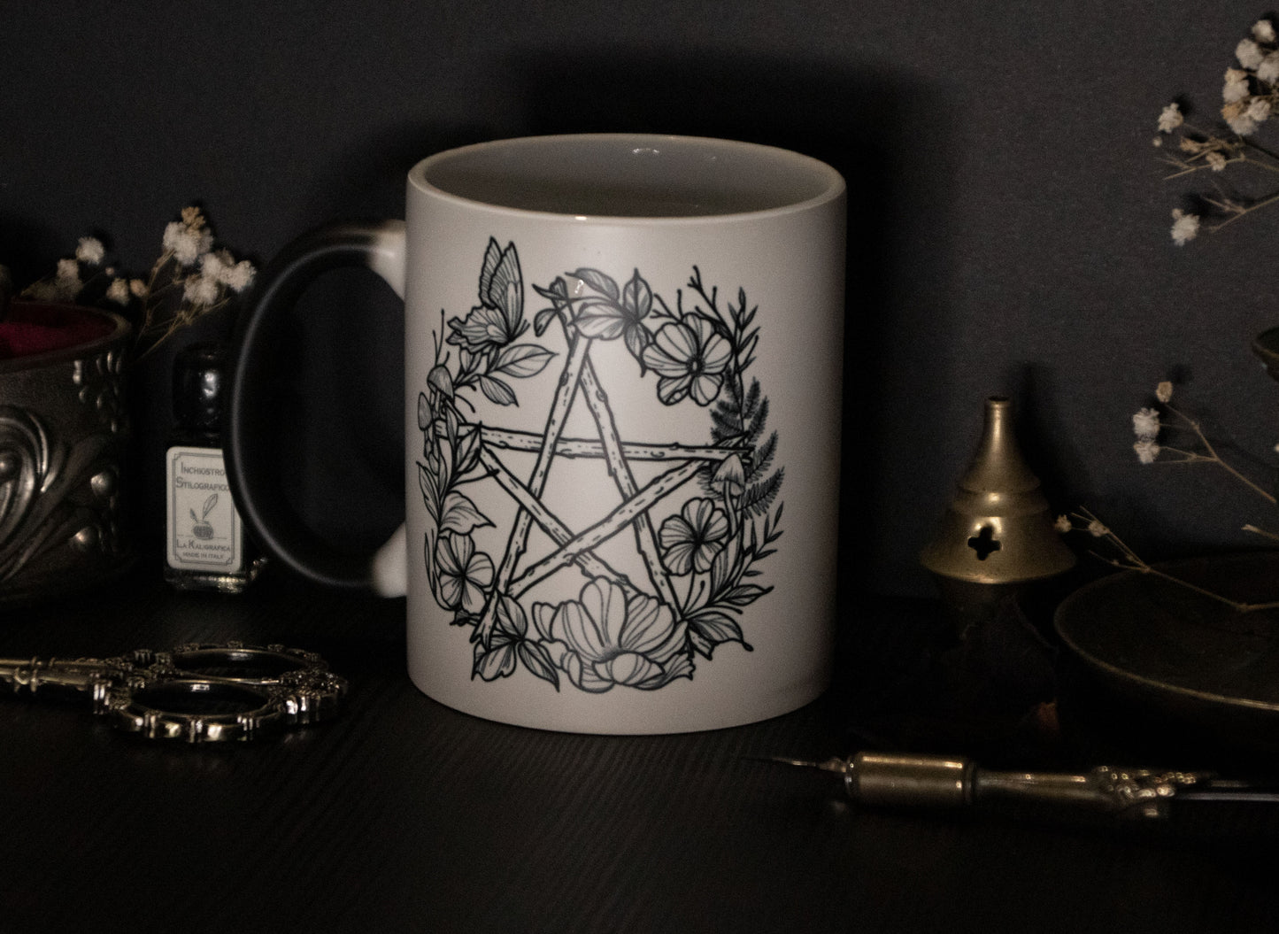 Witch mug - Magic mug that changes color