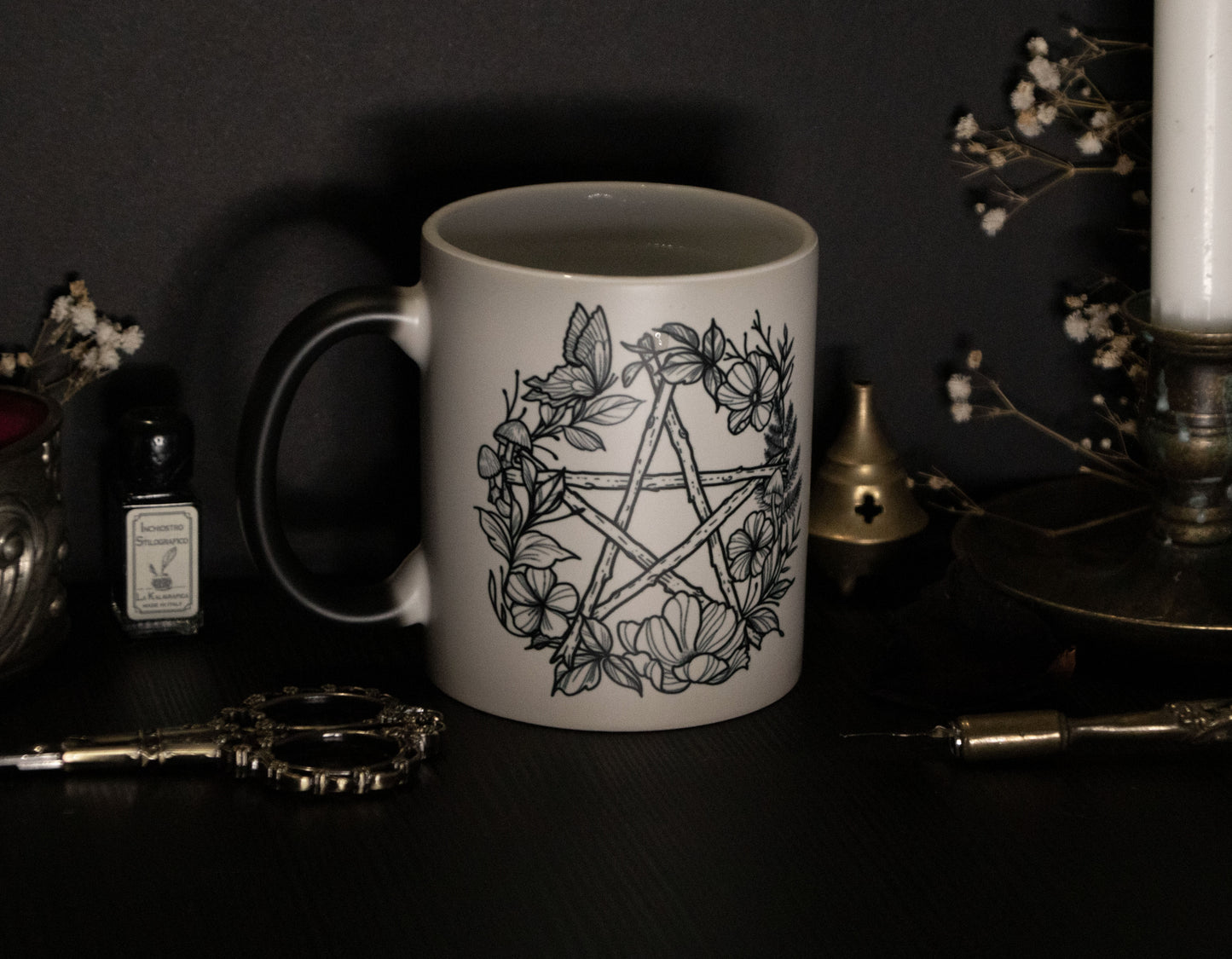 Witch mug - Magic mug that changes color