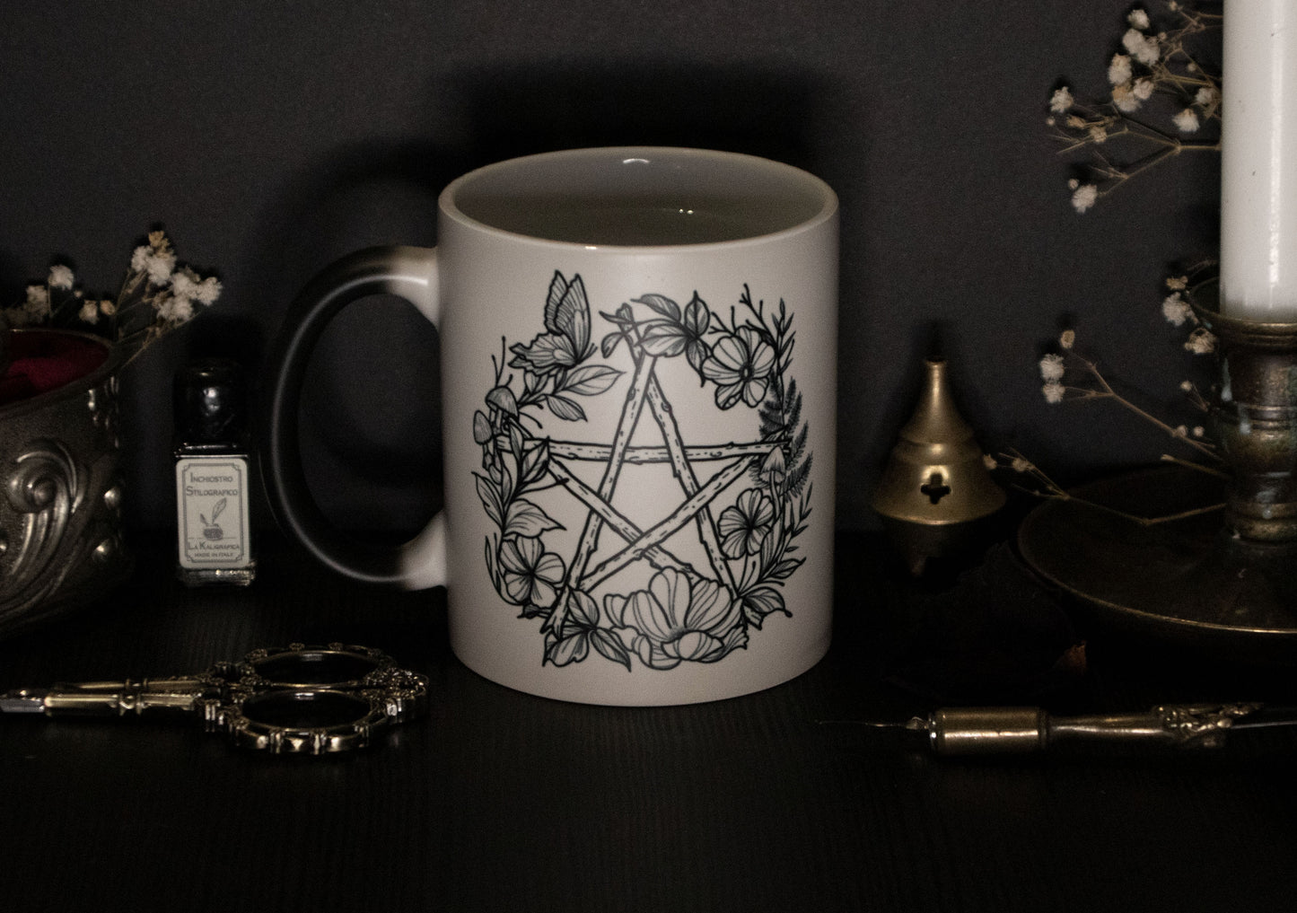 Witch mug - Magic mug that changes color